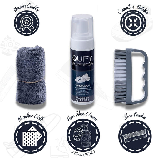 Suede Shoe Cleaner Kit, Sneaker, Fabric, Leather and Nubuck 4 in 1...