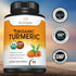 Sunergetic USDA Certified Organic Turmeric Supplement – Includes Organic Turmeric & Organic Black Pepper – 1,400mg of Turmeric per Serving - 180 C...