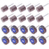 AUTOTOOLHOME 20PCS Abrasive Flap Wheel Sander 80 Grit 1/8" Shank Diameter 32mm 3/8" Thick and 1" Abrasive Sandpaper Flap Sanding Wheel Grinding He...
