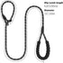 Slip Lead Dog Leash, 6 FT x 1/2'' Heavy Duty Dog Leash for Large Dogs That Pull with Padded Handle & Highly Reflective Threads, No Pull Dog Traini...
