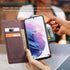 Kowauri Flip Case for Galaxy S21,Leather Wallet Case Classic Design with Card Slot and Magnetic Closure Flip Fold Case for Samsung Galaxy S21 5G (...