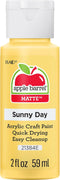 Apple Barrel Acrylic Paint in Assorted Colors (2 oz), 21384, Sunny Day...