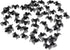 120 PCS Mini Fake Spider?Plastic Black Spider Toys, Simulated Insect Toys for Funny Prank Spider and Joke Halloween Party Supplies...
