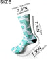 ULQUIEOR Women's Cute Dinosaur Crew Funny Novelty Cotton Crew Socks...