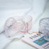 Gaolinci Crystal Glass Heart-Shaped Storage Box Embossed Jewelry Box Candy Box with Lid...