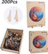 Wooden Puzzle for Adults, Guitar Wooden Jigsaw Puzzles(11.2 * 11.2in-200pcs), Beautiful Wooden Puzzle with Box Birthday Gifts for Adults and Kids ...