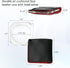 MAGDEPO 6X Small Pocket Size Folding Magnifier 1.75" Acrylic Magnifying Lens with Protective Air-Cushioned Faux Leather Rotatable & Compact for Re...