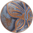 Bezelry 12 Pieces Butterfly Metal Shank Buttons. 17mm (11/16 inch) (Copper Pastel Blue)...