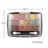 Glitter Eyeshadow Palette, 18 Colors Matte Shimmer Eye Shadow, Glitter White Silver Gold Pink Brown Shimmer Eyeshadow Make Up Palette, Nudes Bronz...