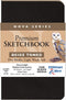 Stillman & Birn Nova Series Beige Softcover Sketchbook, 3.5" x 5.5", 150 GSM (Heavyweight), Beige Paper, Medium Grain Surface...