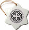 3dRose Celtic Fatherhood Knot Father and Daughter A Bond for Eternity Snowflake Ornament, 3"...