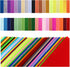 40 PCS Felt Fabric Sheets, 12" x 8" Craft Felt Fabric Sheets, Assorted Felt Stiff Fabric Square, Non-Woven Felt Sheets for Kids, DIY Sewing Crafts...
