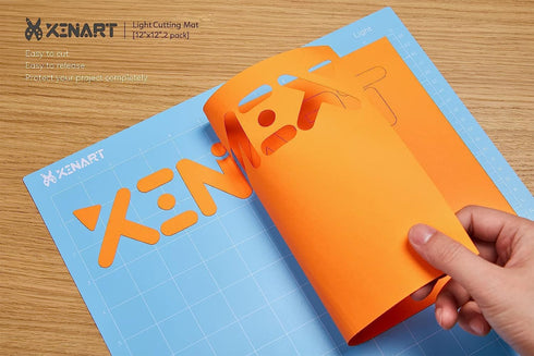 Cutting Mat for Cricut Maker/Explore Air 2/Air/One(12x12 Inch, 3 Mats) Light Adhesive Sticky Blue Quilting Cricket Cutting Mats Replacement Access...