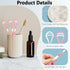5 Pcs Tongue Scraper Tongue Brush, Scraper Handle Tongue Cleaners Brush to Help Resist Bad Breath and Freshen The Breath, Great for Adult Kids Rem...
