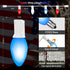 Red White and Blue C7 Outdoor Lights, 25Ft 4th of July Patriotic String Lights with 27 Red White Blue LED Bulbs, Fourth of July Decorations Waterp...