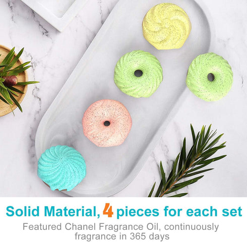Air Freshener Solid Aromatherapy, Continuous Fragrance Eliminates Cars, Shoe Cabinets, Wardrobes, Bedrooms, Pet Areas and Other Odors. Safe Use by...