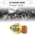 Motoforti Engine Oil Pressure Sensor, Oil Pressure Switch, Plastic, 4921493, Glod Tone Brown...
