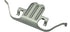 URO Parts 34116776526 Brake Pad Retainer Clip. Front...