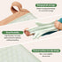 Silicone Oven Mitts and Pot Holders Heat Resistant Kitchen Green Oven Mits Mittens Set Ove Oven Gloves Original with Fingers for Grill BBQ Baking ...