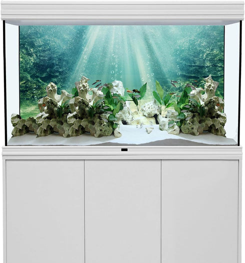 AWERT 30x18 inches Aquarium Background Aquatic Plant Bubble Underwater Ocean Floor Fish Tank Background Polyester Background...