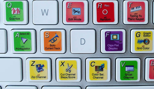 FL Studio Keyboard Stickers Hight Quality Laminated MATT for Computer New...