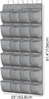 homyfort Over the Door Shoe Organizer,Hanging Shoe Rack Storage Holder with 24 Extra Large Fabric Pockets for Closet,Men Sneakers,Women High Heele...