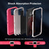 Sansunto Women Case for iPhone 13 Pro Max & iPhone 12 Pro Max, Full Body Protection Heavy Duty Shockproof Silicone Rubber Rugged Durable Phone Cov...