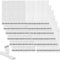 36-Pairs(72 Strips) Large Picture Hanging Strips Heavy Duty, Adhesive Strips Picture Hanger Kit Hook Loop Mounting Tapes Damage Free Wall Fastener...
