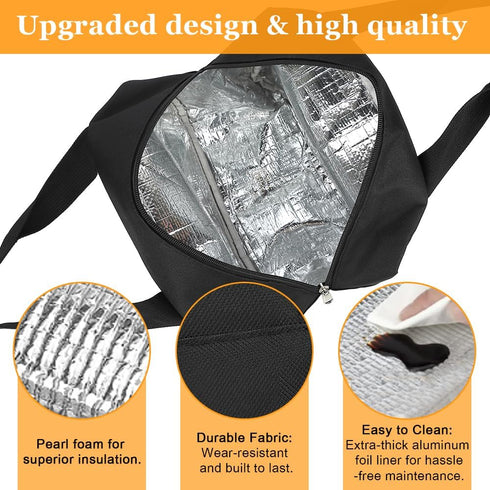 lunch bag women & men,Insulated Cooler Lunch Box Adult Water Resistant Lunch tote bag Shoulder strap not included...