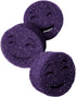 Scrub Moji Scrubbing Sponge (Set of 3) - (Purple) - Scrub Sponge Made with Temperature-Responsive Polymer Foam - Stain and Odor-Resistant Kitchen ...