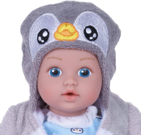 ADORA Bath Time Baby Tots Collection, 8.5" Baby Doll and Clothes Set, Made with Fresh Powder Scent, Machine Washable and Exclusive QuickDri Vinyl ...
