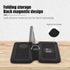 3-in-1 Charging Station for Apple Devices, 21W Mag Safe Wireless Charger, Foldable Travel Charger for iPhone 16-12 Series, AirPods, and iWatch Ser...