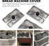 Toaster Dust Cover, Stainless Toaster Appliance Top Cover, Steel Electric Bread Maker Upper Cover for Bread Machine...
