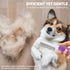 Detangling Pet Comb for Dogs & Cats with Long & Short Stainless Steel Metal Teeth for Removes Tangles and Knots - Detangler Grooming Tool for Dema...