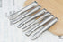 Small Serving Tongs Set 6-Inch Appetizer Tongs Stainless Steel Mini Tongs, Set of 6...