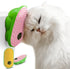 2-Pack Catnip Toys for Indoor Cats, Stick on Wall Catnip Ball Toys for Cats to Lick, Massage & Self Grooming (Yellow & Pink)...