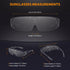 Polarized Sunglasses Fit Over Prescription Glasses for Men Women Flip Up Shield Wrap Around Driving Shades...