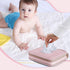 Diaper Clutch Bag with 2 Pieces Wipes Dispensers, Small Diaper Bag with Multiple Pockets for Storage of Baby Necessities, Baby Travel Essential, P...