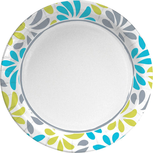 Genuine Joe Printed Paper Plates, 10" (Pack of 125)...
