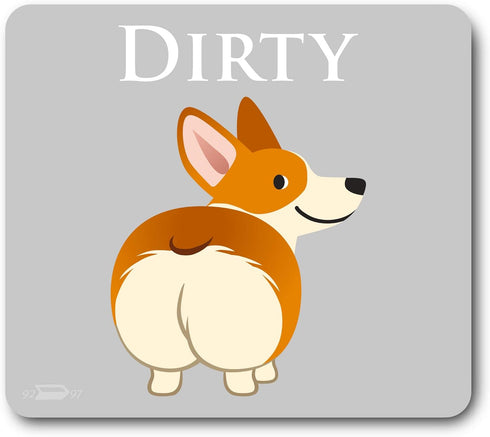Corgi Dog Butt Funny Dishwasher Magnet Clean Dirty Sign, Reversible Clean Dirty Magnet for Dishwasher, Funny Corgi Butt Magnets, Strong & Universa...