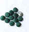 Round Handmade Buttons Dupion Fabric Covered 12 Button for Sewing Scrapbooking Clothes Craft...