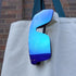 Mostly Sunny - Polarized UV400 Rimless Single Full Lens Square Flat Top Shield Wraparound Oversized Sunglasses Men Women...