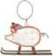 Sunset Vista Designs Pig On Skis Holiday Ornament 6x6...