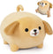 Dog Plush Pillow,8inch Puppy Stuffed Animal Toy,Cute Soft Dog Plushie Hugging Pillow Valentine Christmas Birthday Gifts for Kids Girlfriend Boyfri...