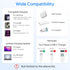 USB C Charger Cable, 60W 3.3ft Type C Charging Cable, Flat 90-Degree C-Port, High-Speed Data Transfer Compatible with Samsung S23/S22/S21, iPhone ...