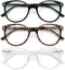 Reading Glasses for Women and for Men, Blue Light Blocking Readers, Bluelight Eyeglasses 3 Pack...