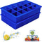 Ozera 2 Pack Silicone Ice Cube Tray, Ice Cube Trays for Freezer, Easy Release Silicone Ice Cube Molds for Whiskey, Cocktail, Chocolate...