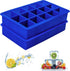 Ozera 2 Pack Silicone Ice Cube Tray, Ice Cube Trays for Freezer, Easy Release Silicone Ice Cube Molds for Whiskey, Cocktail, Chocolate...