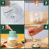 Electric Garlic Chopper 250ML, Mini Vegetable Chopper 2 in 1 Food Chopper Garlic Mincer with Egg Beater, Onion Chopper, USB Portable Small Food Pr...