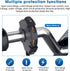 Motorcycle Phone Charger Fast Charge 18W USB 30W Type-C PD Quick Charger SAE to USB Adapter IP65 Waterproof Phone Charger for Phones Tablets GPS...